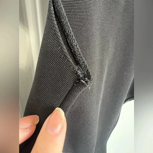 Black Cut Out Bodysuit - Picture 4 of 6